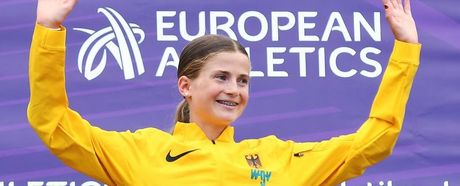 U18-EM Tag 3 | Julia Ehrle läuft zu Silber