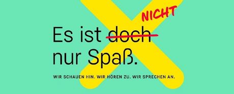 „Es ist doch nur Spaß"