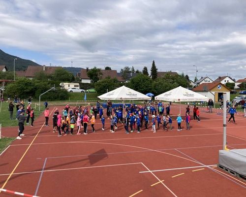 16. landesoffener Mehrkampftag mit KILA auf dem Schulsportplatz Weilstetten