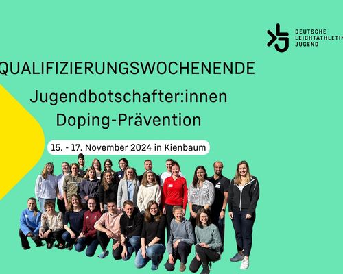 Workshop-Angebot: Komm ins Team der Jugendbotschafter:innen Doping-Prävention 