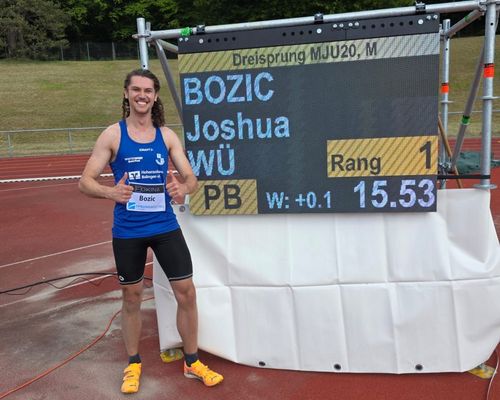 Joshua Bozic springt EM-Morm 