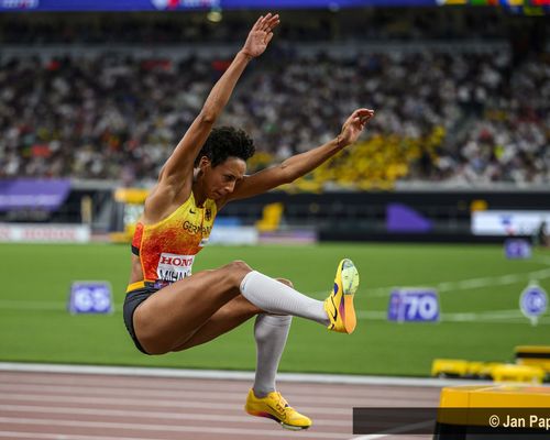 Malaika Mihambo live bei WLV Kongress