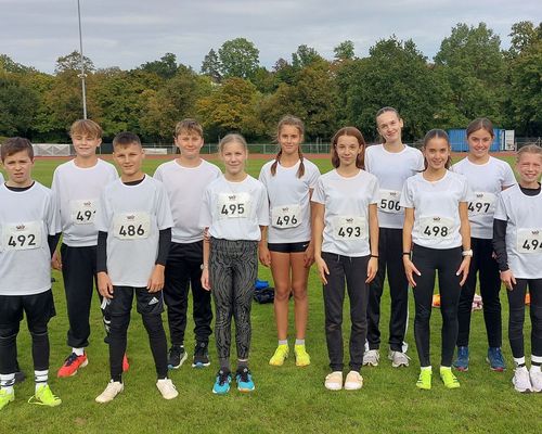 U14 Kreisauswahl bei Vergleichswettkampf