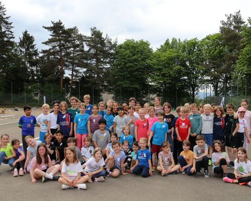 Grundschule trifft Kinderleichathletik Auftakt in Tübingen 