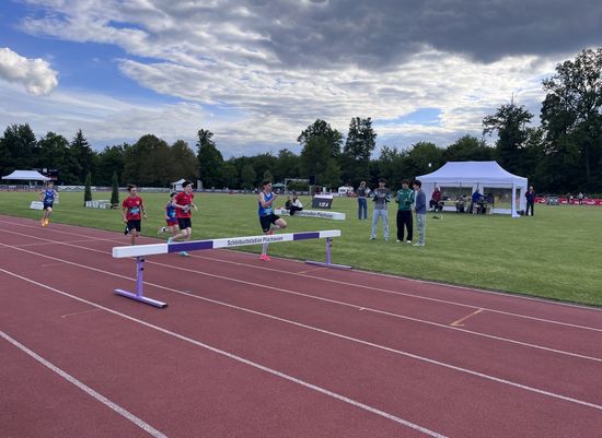 Athleten bei Krummen Strecken in Pliezhausen